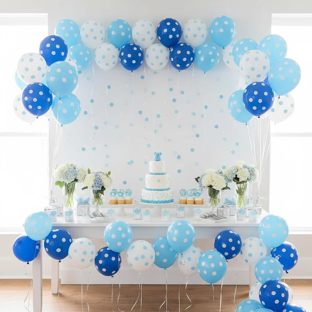Beurio Blue Balloons for Birthday Party 30 Pack — view 6