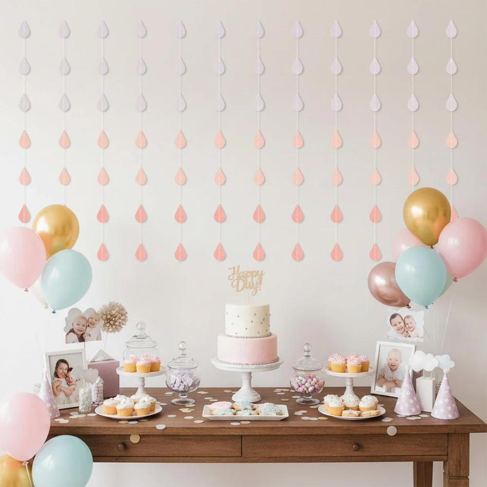 Boieo Baby Shower Decorations for Girl — view 4
