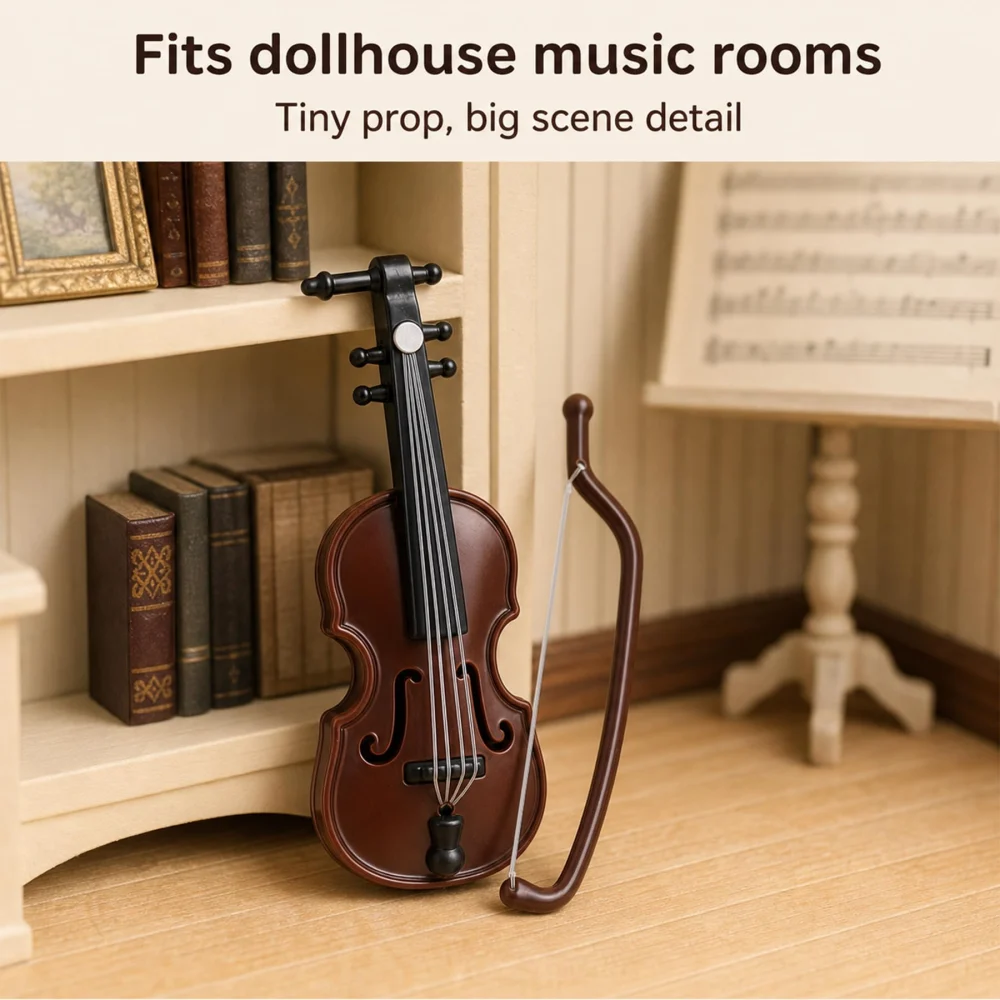 Boieo Miniature Violin Model — view 5