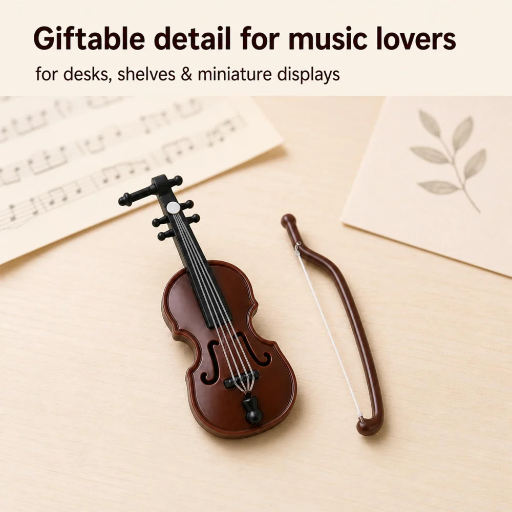Boieo Miniature Violin Model — view 7