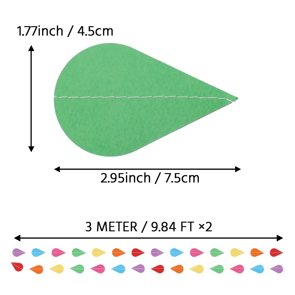 Boieo Raindrop Garland — view 5