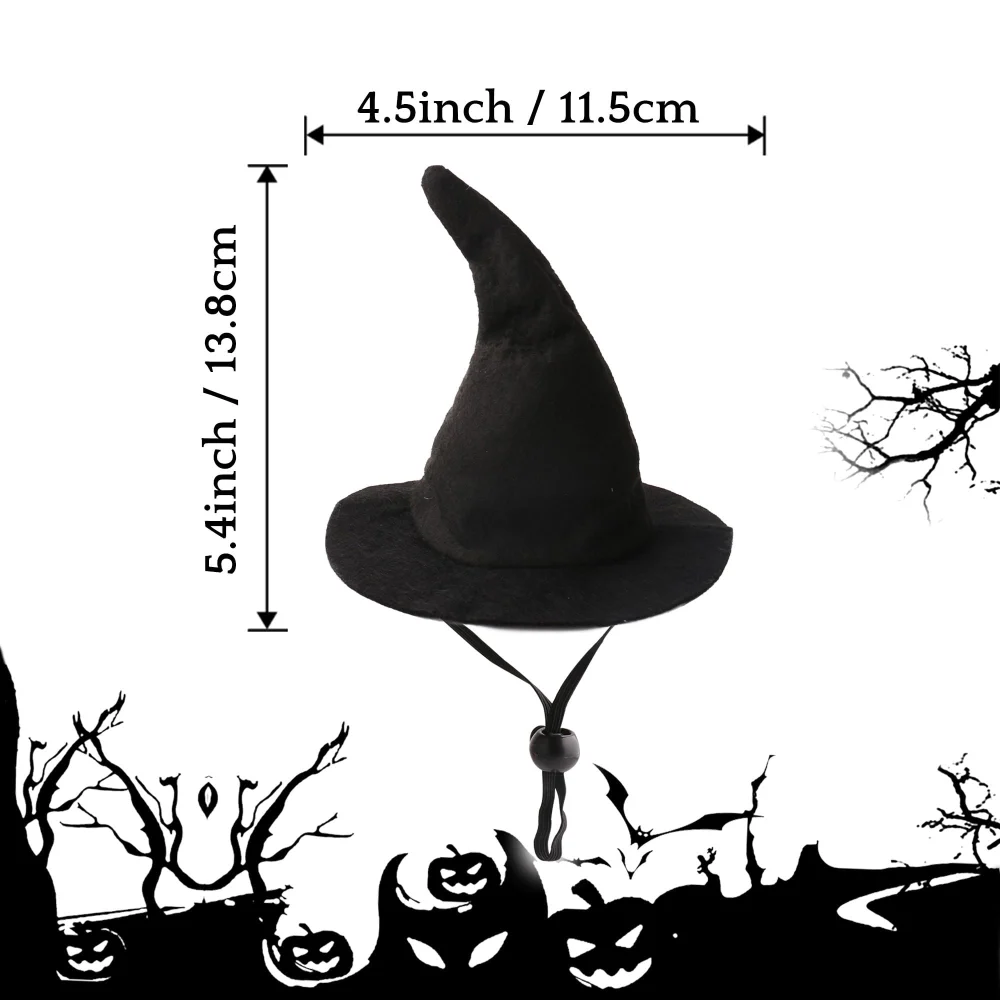 Boieo Witch Hat for Cats — view 3
