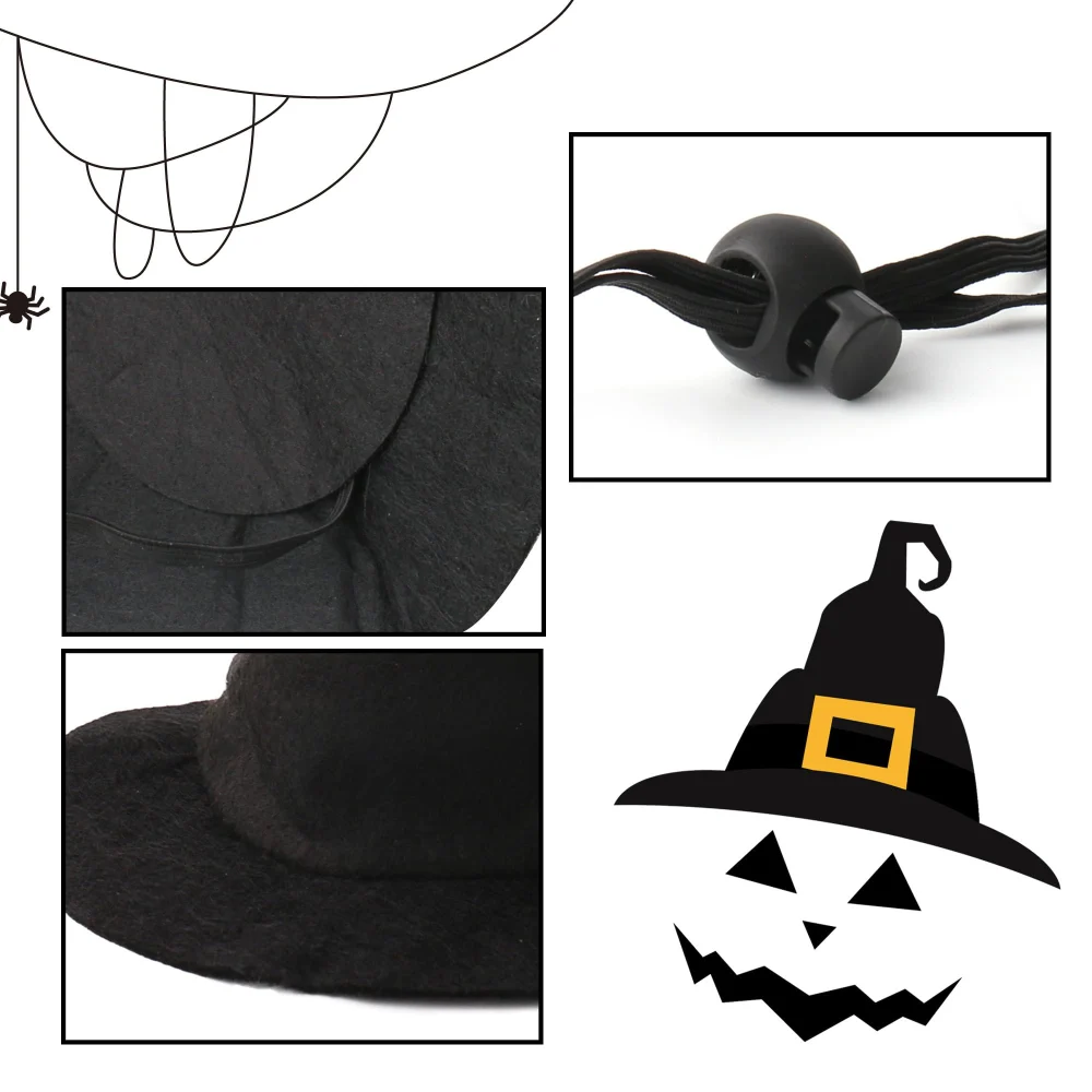 Boieo Witch Hat for Cats — view 4