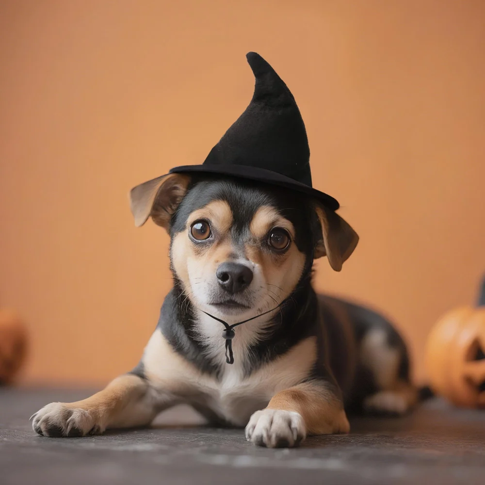 Boieo Witch Hat for Cats — view 6