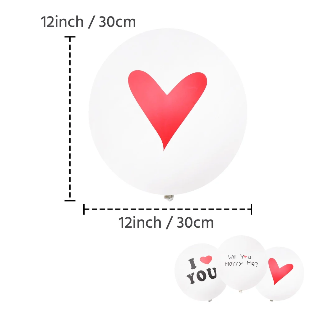 DelightBox Will You Marry Me Balloons Set — view 5