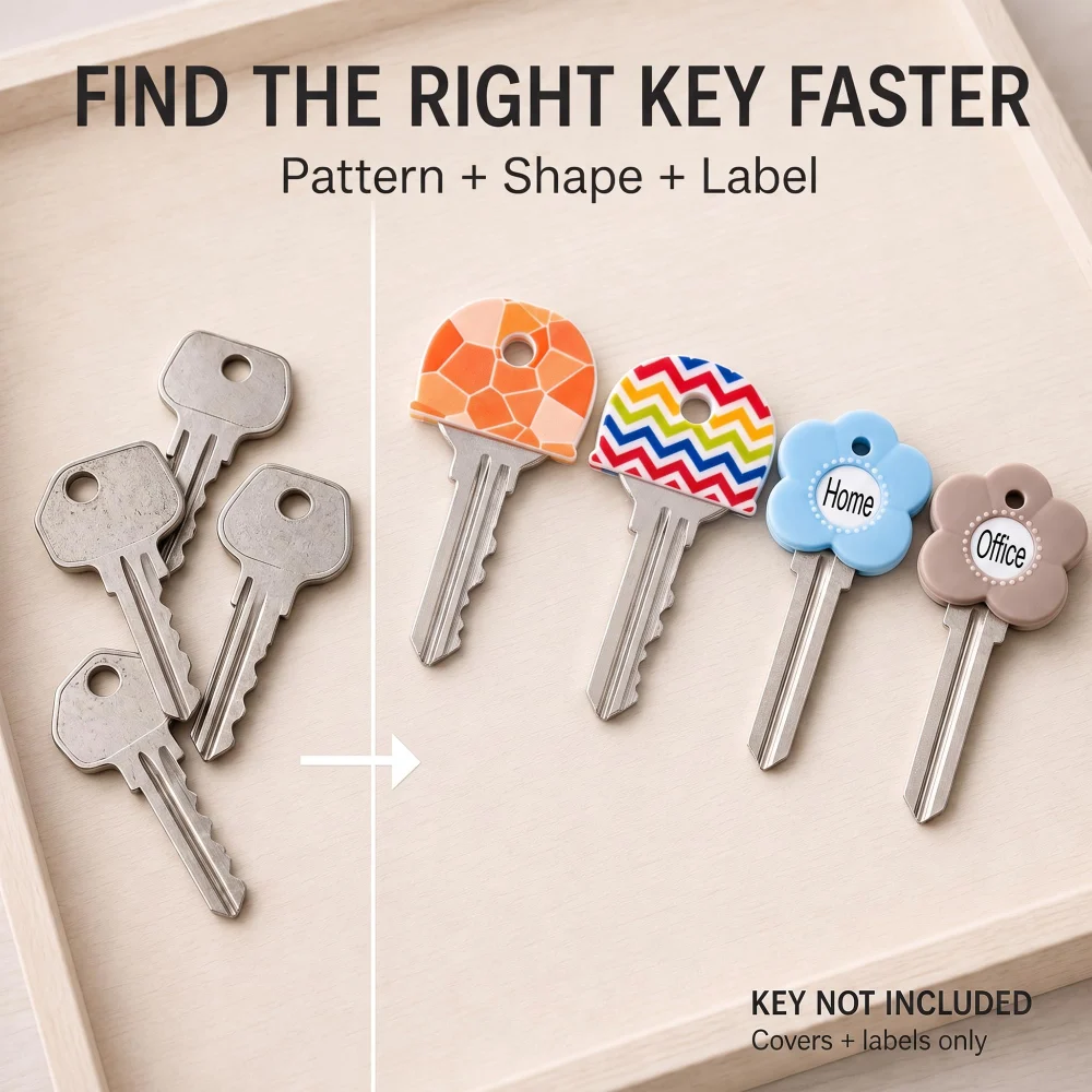Inxens 16 Pack Silicone Key Covers — view 2