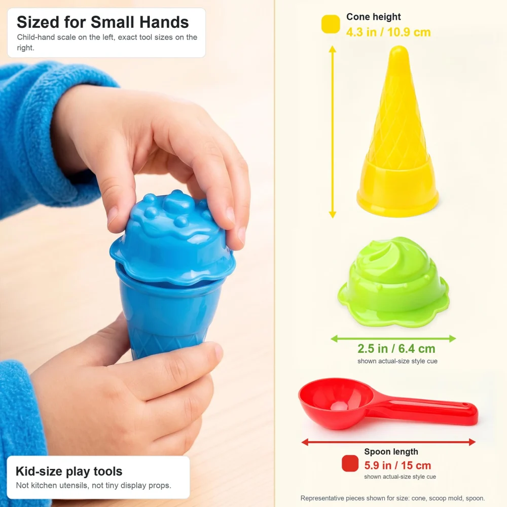 Inxens Dough Tools for Kids Toddlers Ages 2-4 — view 5