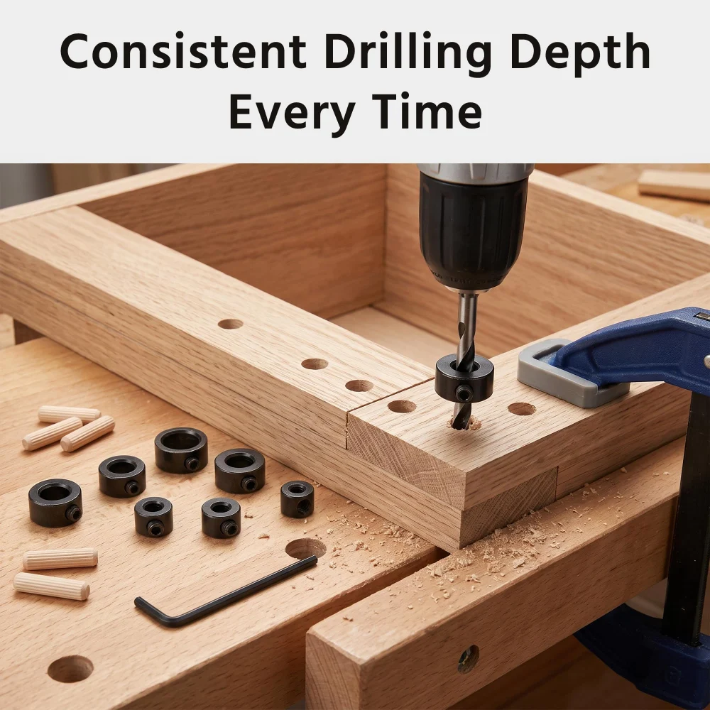 Inxens Drill Bit Depth Stop Collars — view 3