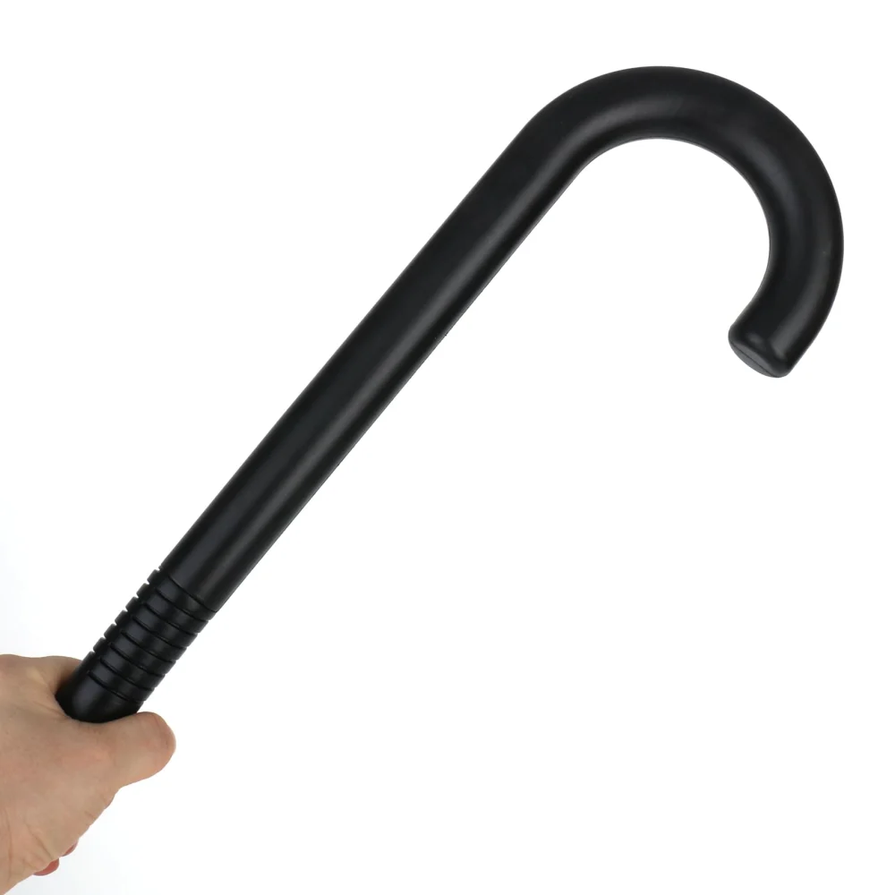 Inxens Halloween Black Cane Prop for Adults & Kids — view 3