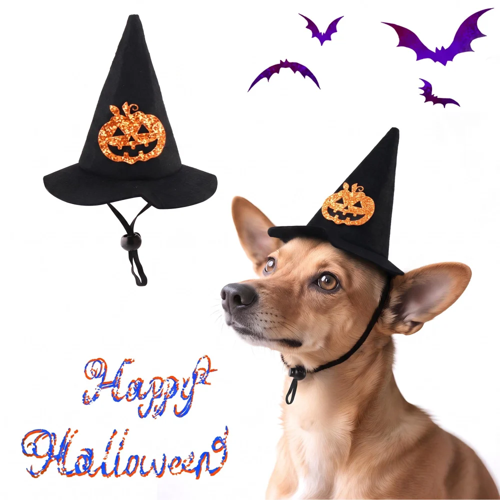 Inxens Halloween Dog Witch Hat — view 2