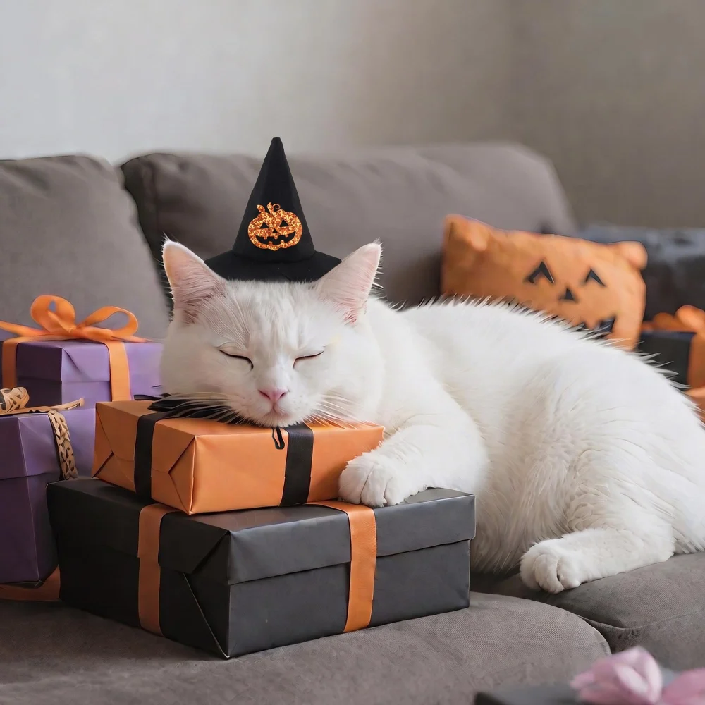 Inxens Halloween Dog Witch Hat — view 7