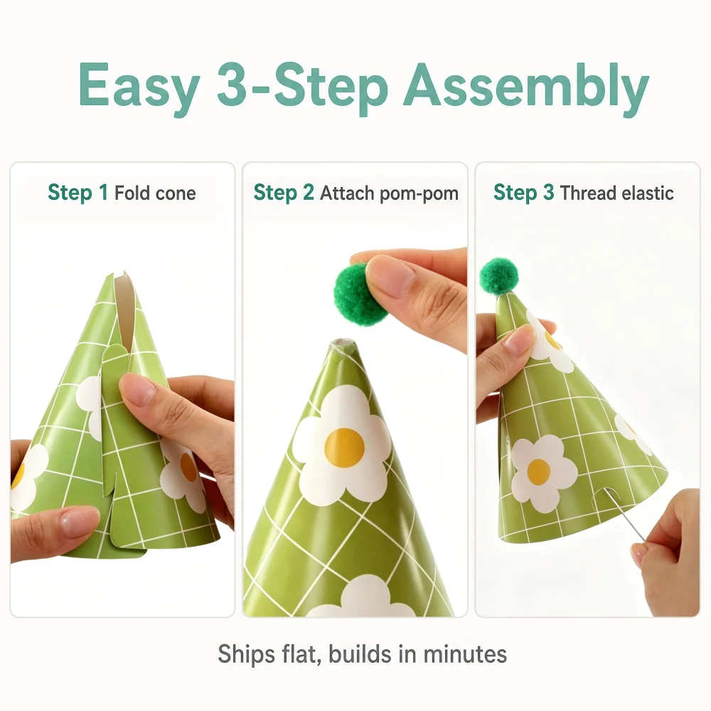 Inxens Mini Party Hats for Kids — view 4
