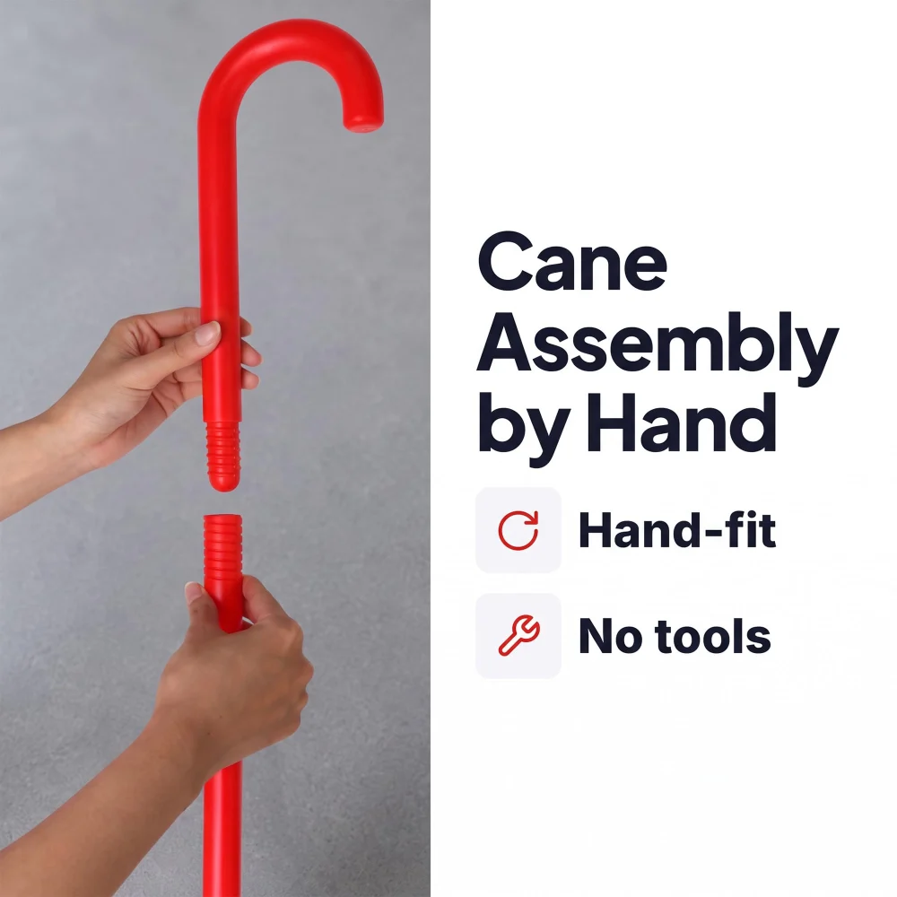 Inxens Red Cane Prop for Halloween — view 7