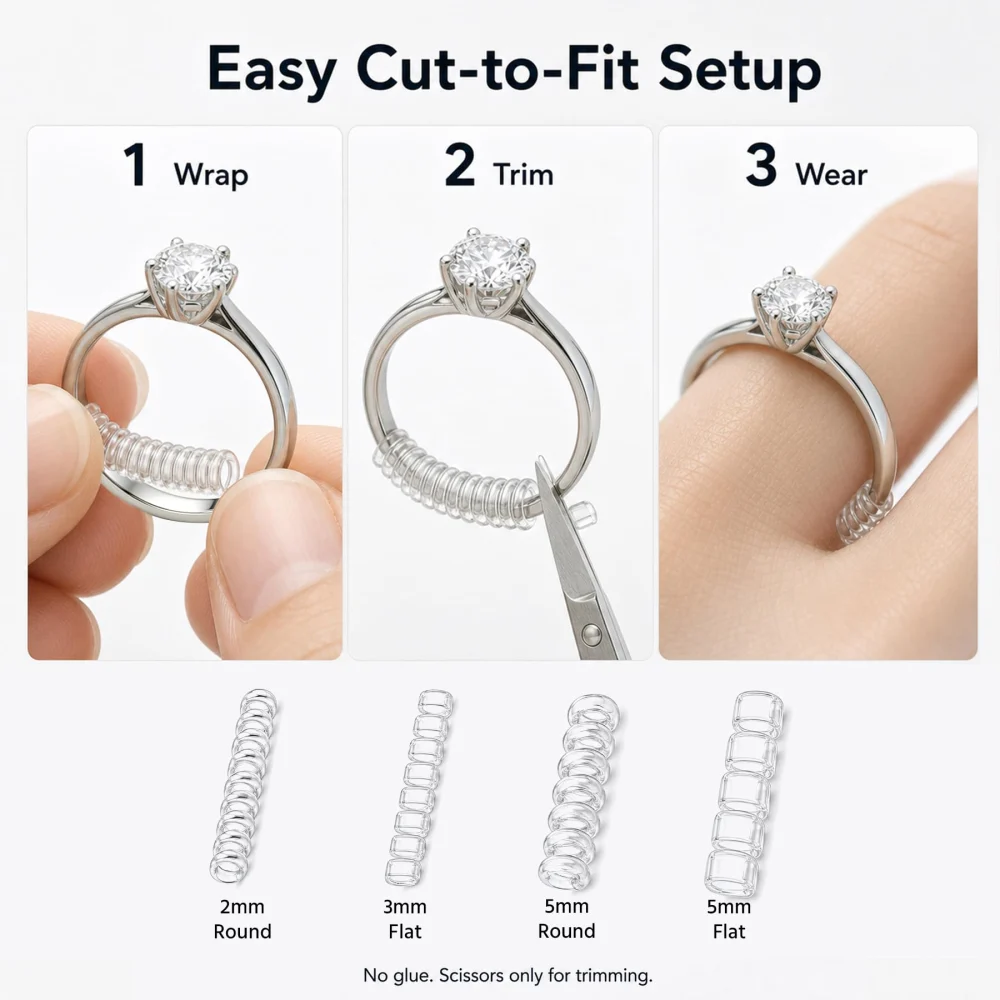 Inxens Ring Sizers for Loose Rings — view 3