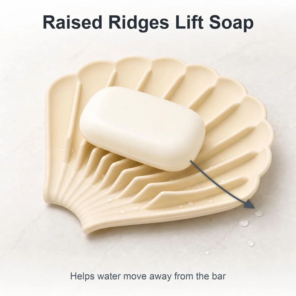 Inxens Soap Dish for Shower — view 2