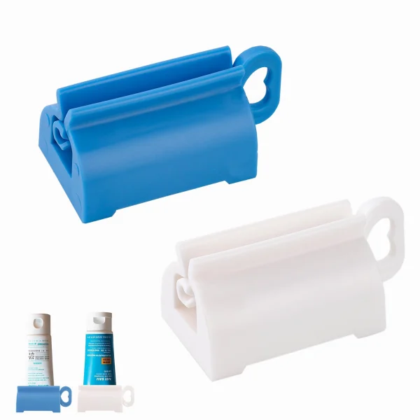 Inxens toothpaste squeezer roller 2 pack in blue and white