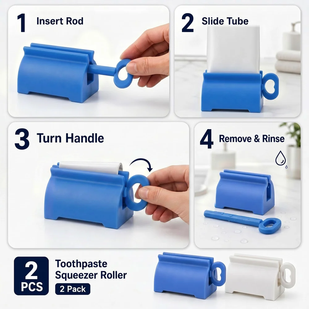 Inxens Toothpaste Squeezer Roller 2 Pack — view 4