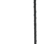 Olen grim reaper scythe prop with sculpted skull and black-and-silver blade