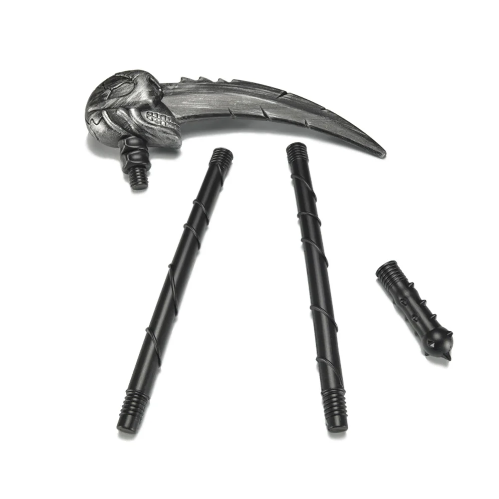 Olen Grim Reaper Scythe Prop, 33 in Black Skull, Detachable — view 2