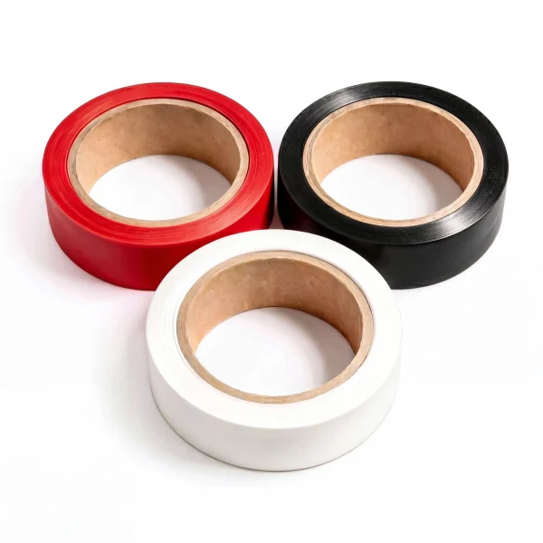 Regpre electrical tape 3-pack: black, red and white PVC rolls