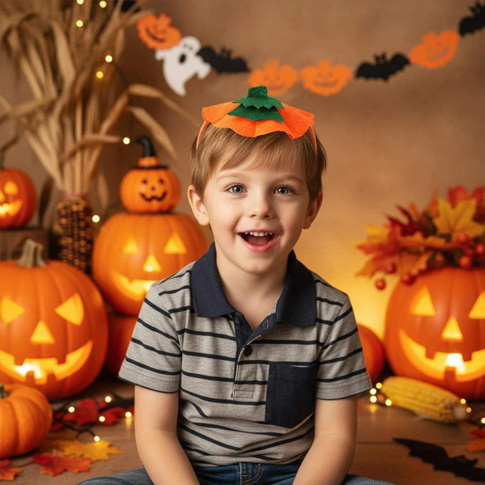 Regpre Halloween Pumpkin Headband — view 7