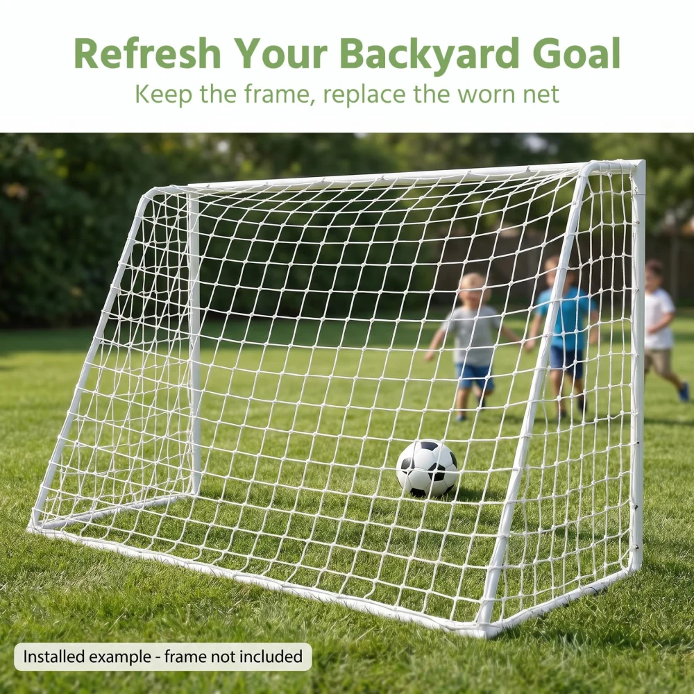 Regpre Soccer Goal Net Replacement 6x4 — view 5